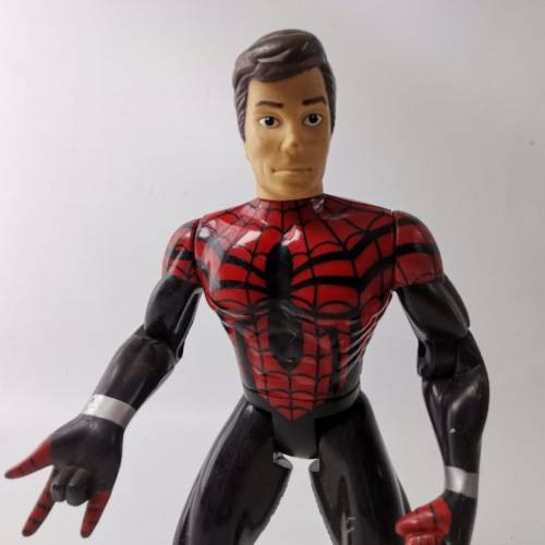 Large 1997 Peter Parker Spiderman Figurine!!! 250mm Tall