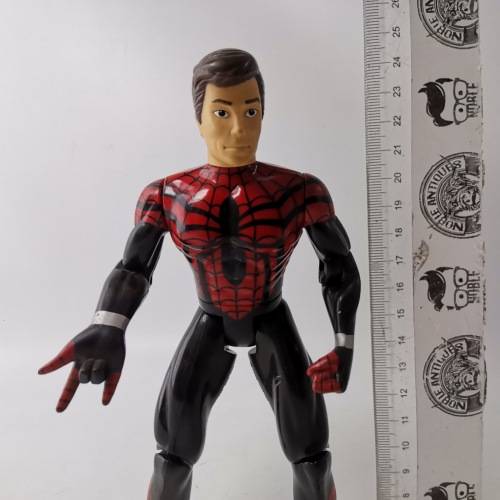 Large 1997 Peter Parker Spiderman Figurine!!! 250mm Tall