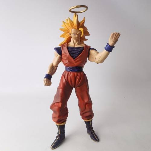 Large Original Dragon Ball Z Grandista Nero Son Goku Figurine!!! 250mm Tall