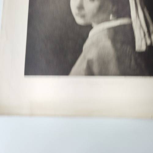 1908 Photogravure Print - Johannes Vermeer - Meisje Skopje!!!