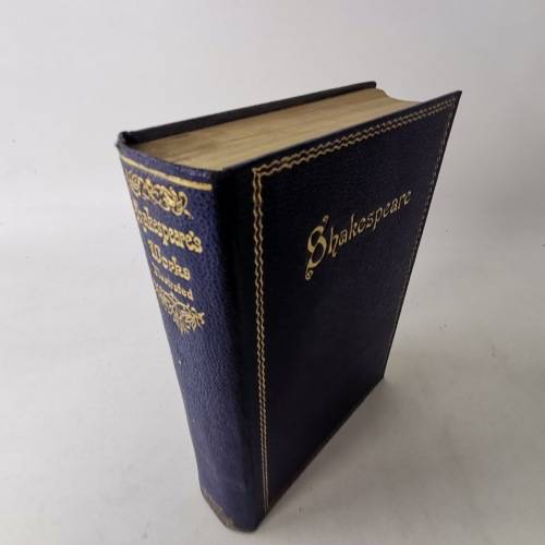 1935 Ornately Foiled Hardcover - The Complete Works Of Shakespeare!!!