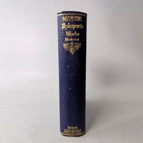 1935 Ornately Foiled Hardcover - The Complete Works Of Shakespeare!!!