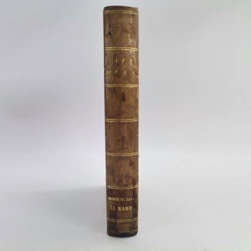 1860 Leather Spine + Corner - Life Work or The Link in the Rivet!!!
