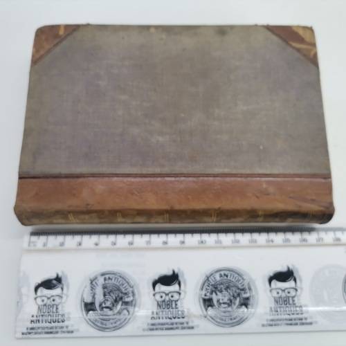 1860 Leather Spine + Corner - Life Work or The Link in the Rivet!!!