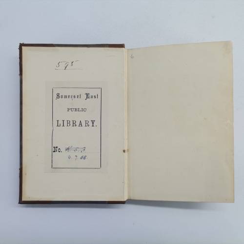 1860 Leather Spine + Corner - Life Work or The Link in the Rivet!!!