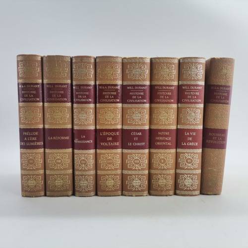 1966 Hardcover - The Story Of Civilization, The Age Of Voltaire (French) Bid For All!!!