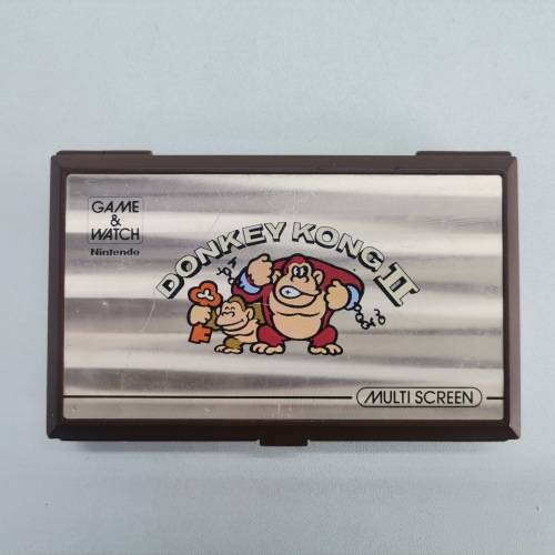 All Original 1983 Nintendo Donkey Kong II Game And Watch Multi Screen!!! Working!!!
