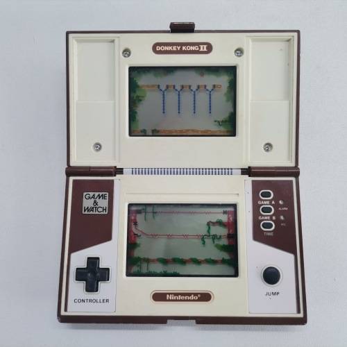 All Original 1983 Nintendo Donkey Kong II Game And Watch Multi Screen!!! Working!!!