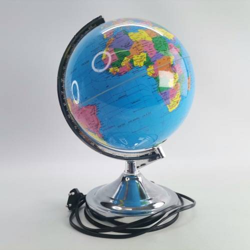 Detailed EARTH GLOBE Globe Lamp!!! Working!!!