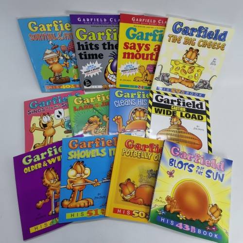 Large Original Garfield Comic Book Collection!!! Bid For All!!!