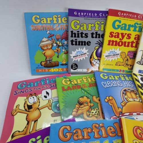 Large Original Garfield Comic Book Collection!!! Bid For All!!!
