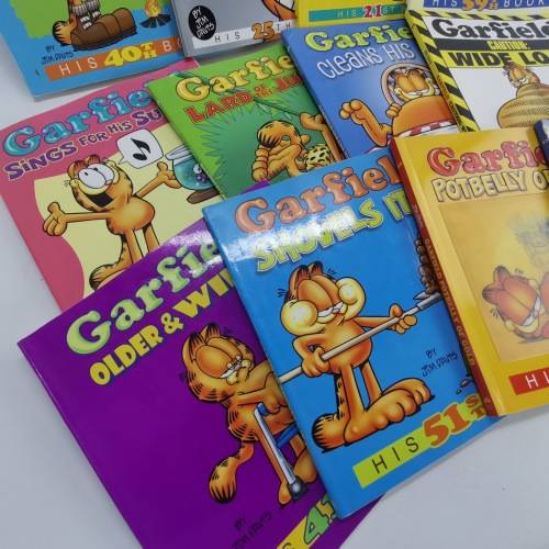 Large Original Garfield Comic Book Collection!!! Bid For All!!!