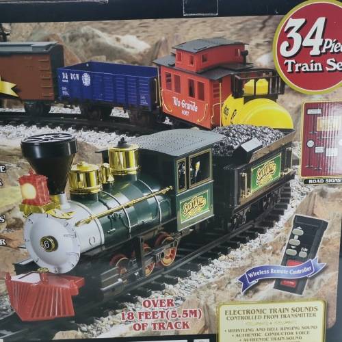 MASSIVE Sante Fe Express G Gauge Boxed Train Set!!! Box 1200mm x 700mm!!!