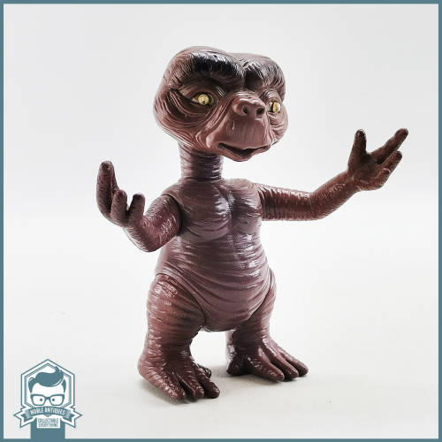 RARE!!! Original Hard Plastic Vintage Articulated ET Figurine!!!