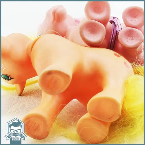 Two Original Early 1980`s My Little Ponies!!! Bid For Both!!!