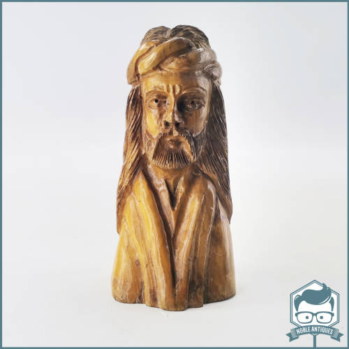 Detailed Hand Crafted Olive Wood Christ Statue!!!