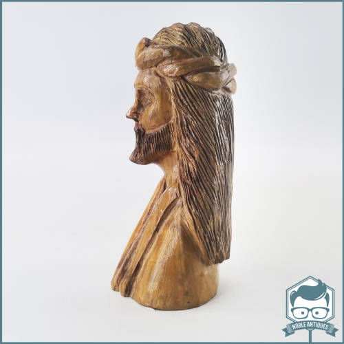 Detailed Hand Crafted Olive Wood Christ Statue!!!