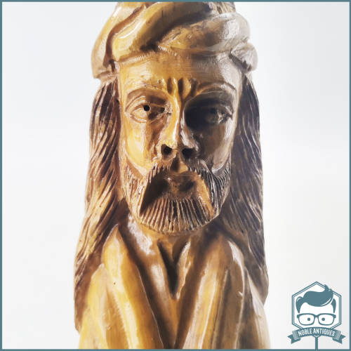 Detailed Hand Crafted Olive Wood Christ Statue!!!