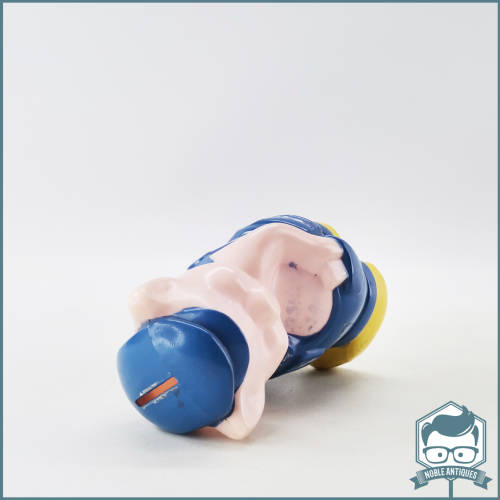 Vintage Hard Plastic Volkskas Denim Save Money Box!!!