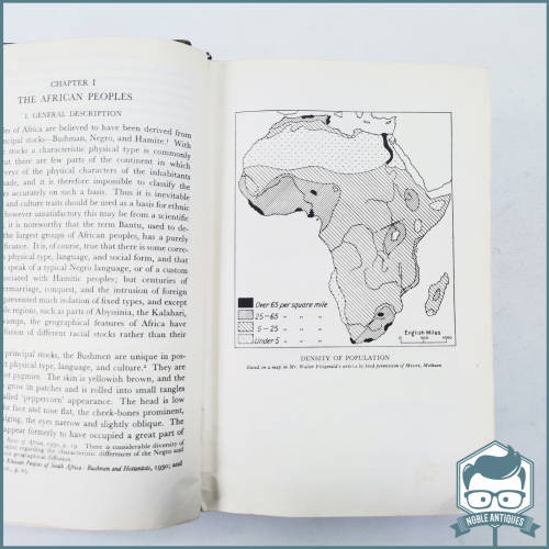 1945 Leather Spine Hardcover - An African Survey by Lord Hailey !!!