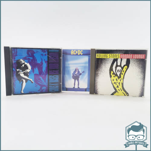 Original Rolling Stones, ACDC and Guns and Roses CD Collection!!!