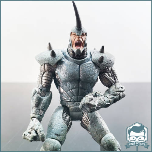 Articulated 2004 Marvel Spiderman Ultimate Rhino Figurine!!!