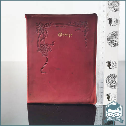 1923 Soft Leather Cover - Greuze By Alys Eyre Macklin!!!