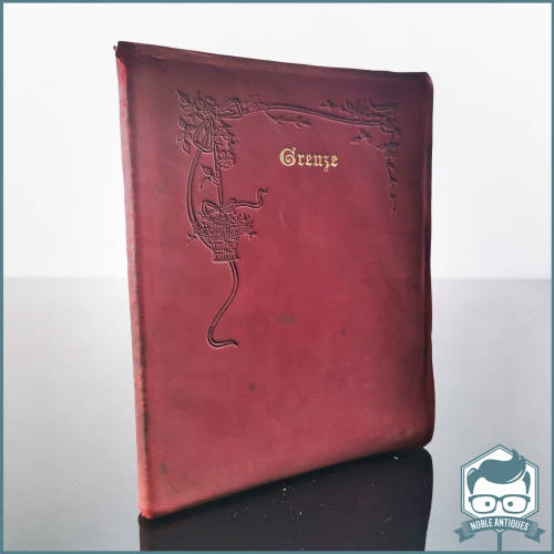 1923 Soft Leather Cover - Greuze By Alys Eyre Macklin!!!