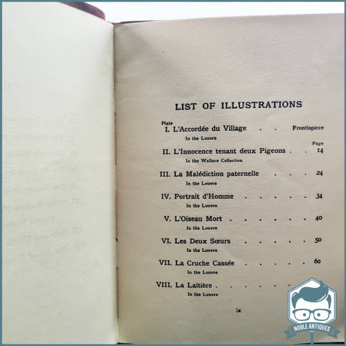 1923 Soft Leather Cover - Greuze By Alys Eyre Macklin!!!