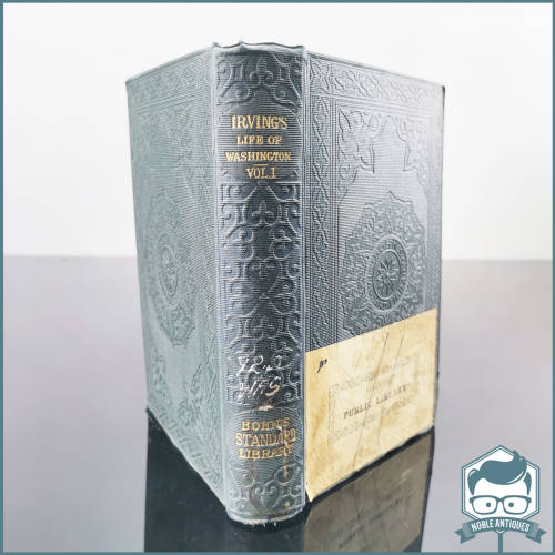 1885 - Life of George Washington by Washington Irving Vol 1-4!!!