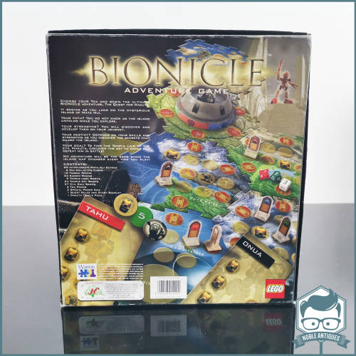Original Boxed LEGO Bionicle Quest for Makuta Adventure Board Game!!!