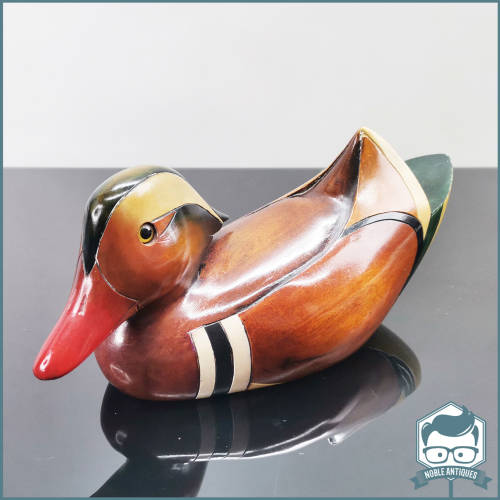 Original Feathers Gallery Handcrafted Wood Manderin Duck 654/2000!!!