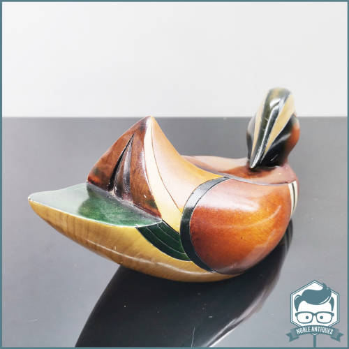 Original Feathers Gallery Handcrafted Wood Manderin Duck 654/2000!!!