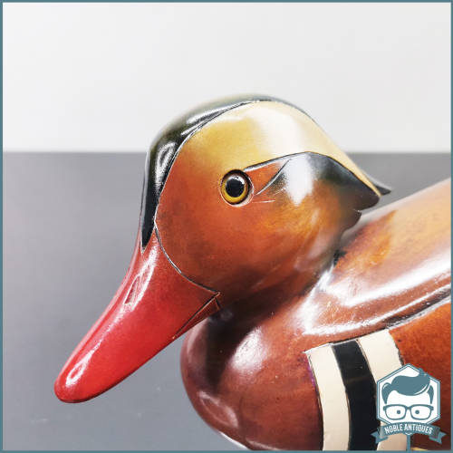 Original Feathers Gallery Handcrafted Wood Manderin Duck 654/2000!!!