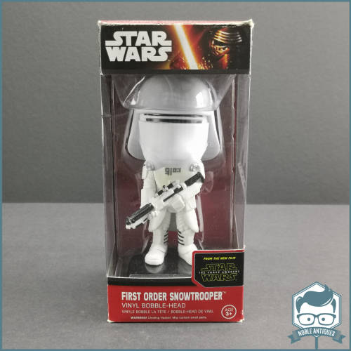 Original Boxed Star Wars Episode 7 - First Order Snowtrooper Wacky Wobbler !!!