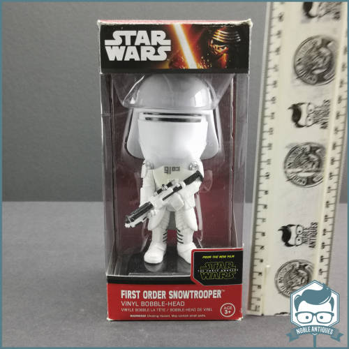 Original Boxed Star Wars Episode 7 - First Order Snowtrooper Wacky Wobbler !!!