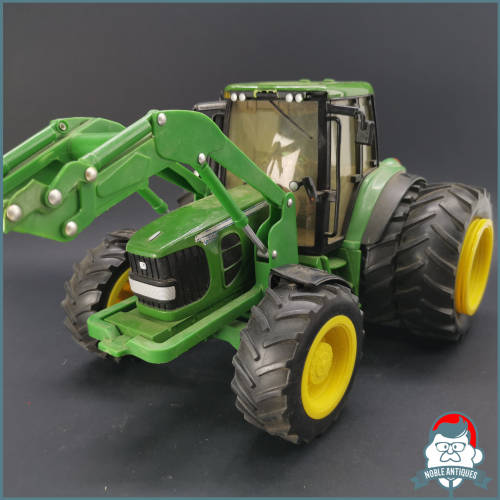 LARGE John Deere Tractor With Dual Wheels + Front Loader - Display or Parts