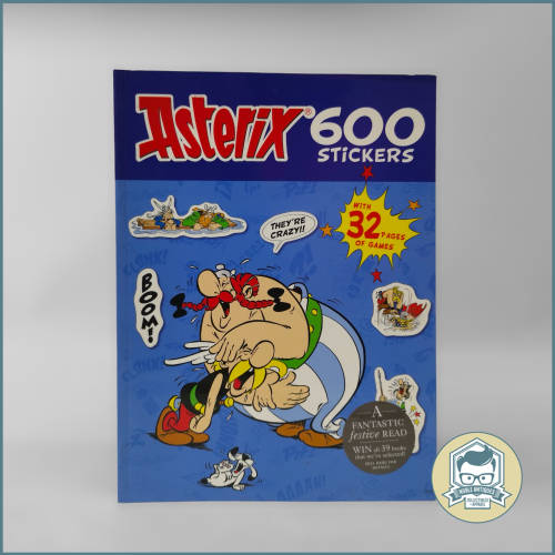 Asterix 600 Stickers Book by René Goscinny (A4Soft Cover)