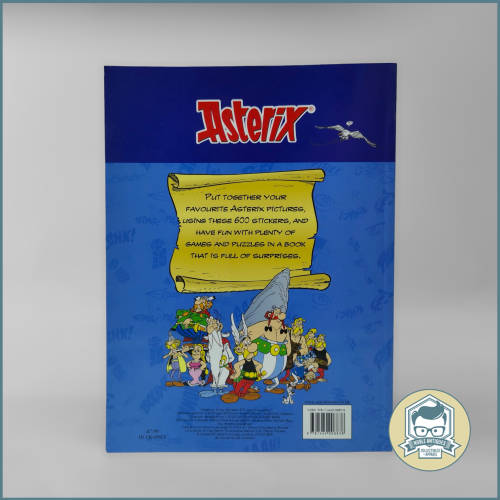 Asterix 600 Stickers Book by René Goscinny (A4Soft Cover)