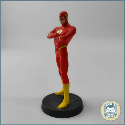 Cast Metal DC Super Hero Collection The Flash (Includes full color Comic) !!! 9cm