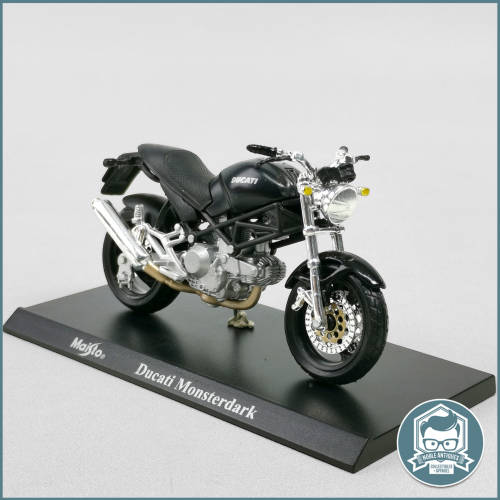 Detailed Die Cast Maisto Ducati Monsterdark Scale 1:18!!!