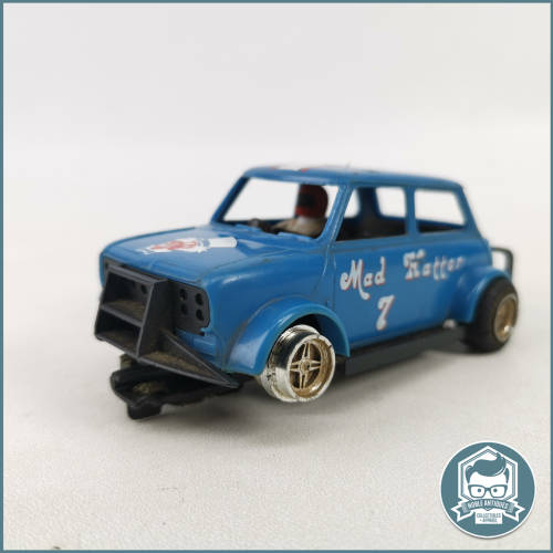 Vintage Scalextric Mini, the MAD HATTER number 7!!