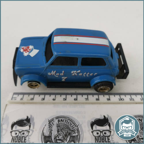 Vintage Scalextric Mini, the MAD HATTER number 7!!