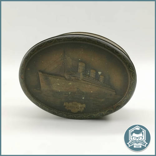 Vintage  `THE QUEEN MARY` Collectible Tin!!!!!!