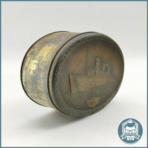 Vintage  `THE QUEEN MARY` Collectible Tin!!!!!!