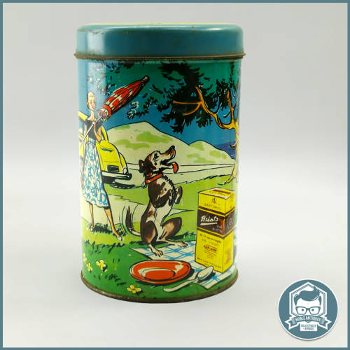 Vintage 1950`s Brinta, a cereal from Holland Collectible Tin!!!!!!