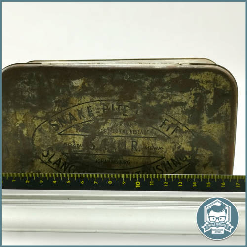 Vintage Snake Anti Venom Collectible Tin!!!