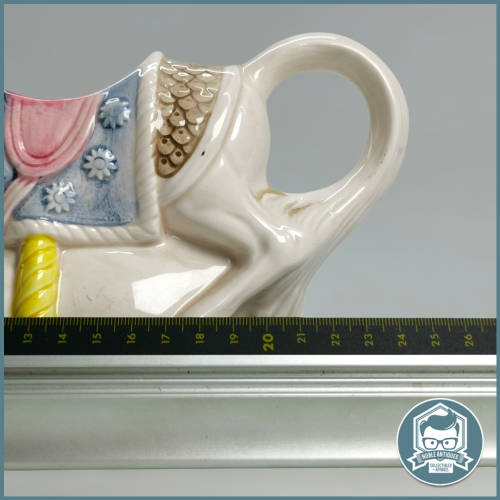 Glazed Porcelain  Heritage Mint Carousel Horse Milk jug!!!