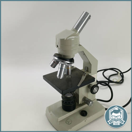 Original Vintage Cast Metal Microscope - Not Tested!!!