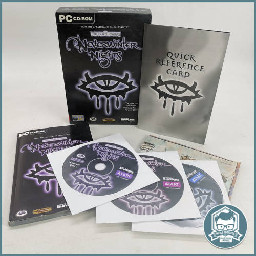 Vintage Original Boxed Neverwinter Nights 2002 video game!!